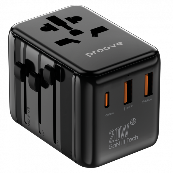 Travel Adapter Proove Trip 85W Travel Adapter Proove Trip 85W