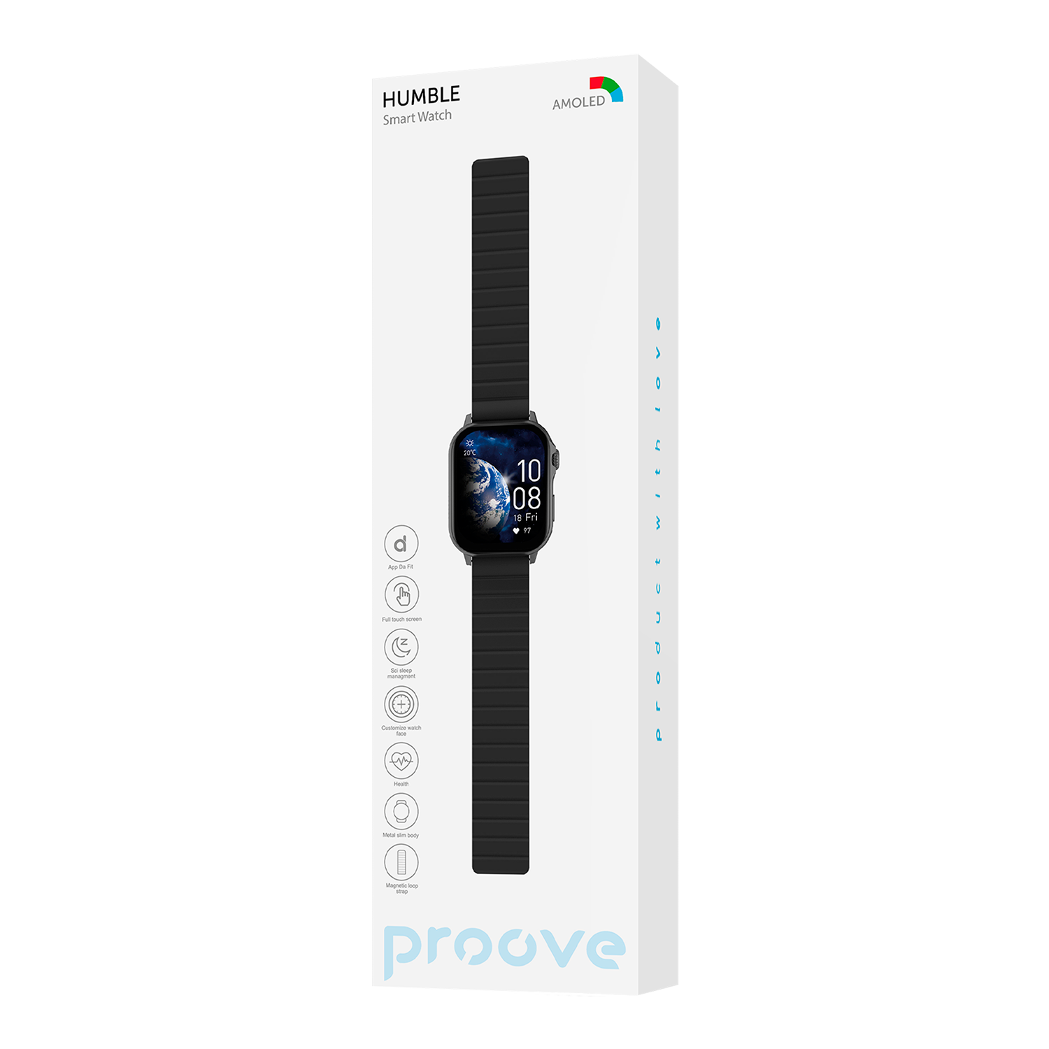 Smart Watch Proove Humble - Black Smart Watch Proove Humble - Black