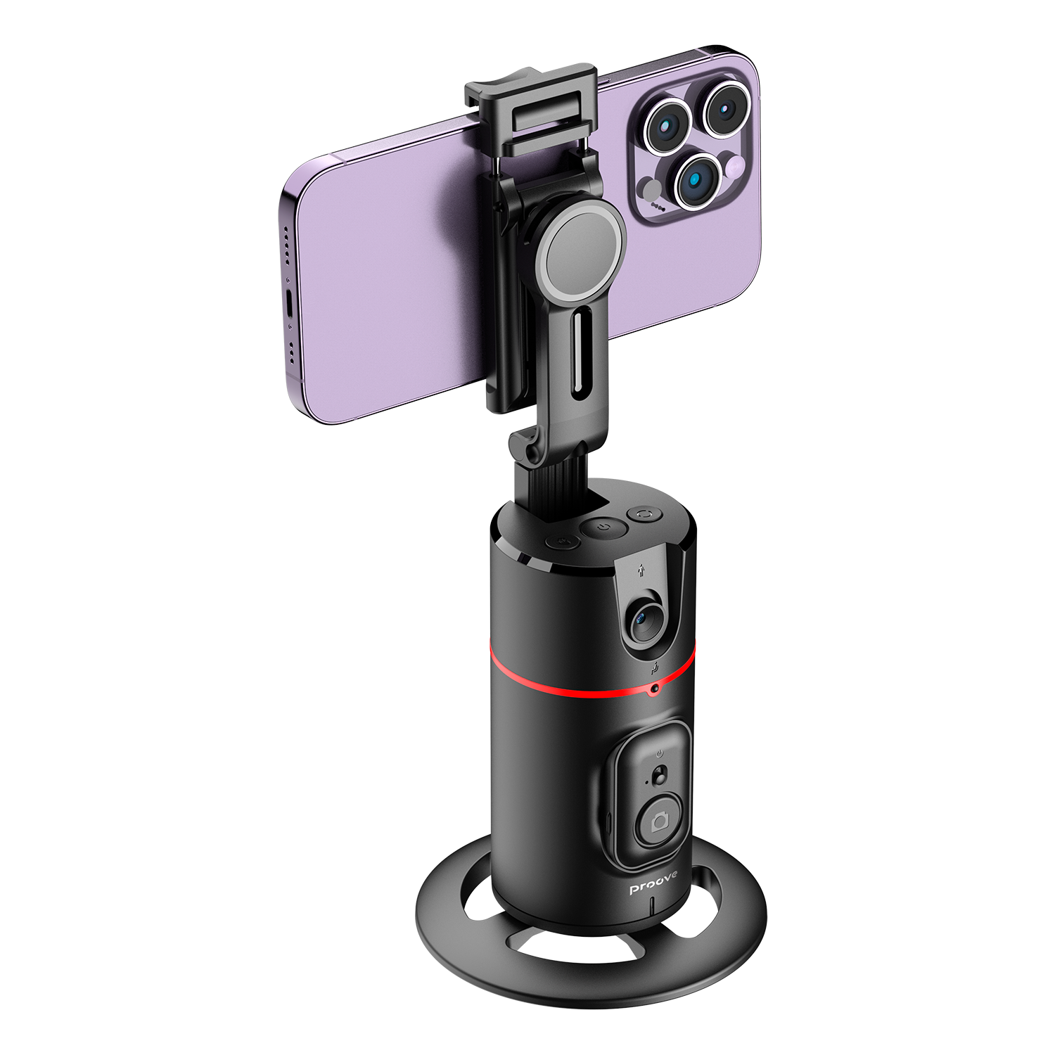 Auto Face Tracking Tripod Proove Face Trace - 360° AI Motion Tracking Auto Face Tracking Tripod Proove Face Trace - 360° AI Motion Tracking